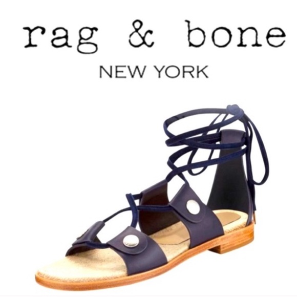 Rag & Bone Evelyn Gladiator Sandal 7.5 - Picture 2 of 6